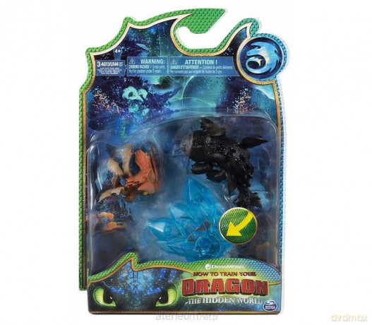 Dragons: Bioluminoscentny smok wzory [FIGURKA]