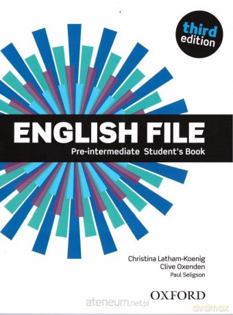 English File 3E Pre-Intermediate podręcznik - Christina Latham-Koenig [KSIĄŻKA]