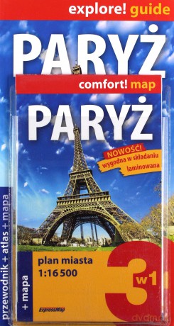 Explore! guide Paryż 3w1 [KSIĄŻKA]