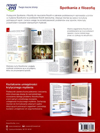 Filozofia LO Spotkania z Filozofią podr. zakres podstawowy - Monika Bokiniec, Sylwester Zielka [KSIĄŻKA]