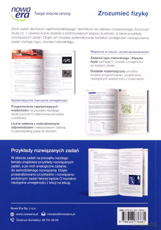 Fizyka LO 1 Zrozumieć fizykę Zbiór zakres rozszerzony - Bogdan Mendel, Janusz Mendel, Teresa Stolecka, Elżbieta Wójtowicz [KSIĄŻKA]