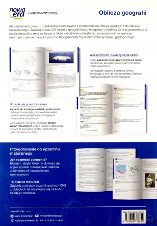 Geografia LO 1 Oblicza geografii Karty pracy zakres rozszerzony - Dorota Burczyk, Violetta Feliniak, Bogusława Marczewska, Sebastian Ropel, Józef Soja [KSIĄŻKA]