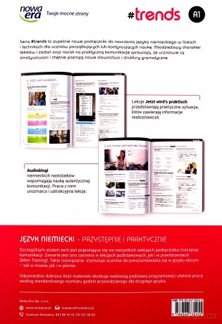 Język niemiecki 1 #trends Podręcznik - Anna Życka [KSIĄŻKA]