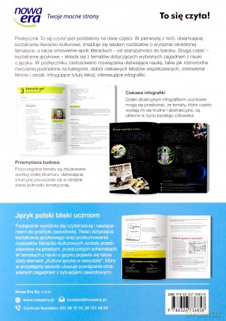 Język polski Zasadnicza szkoła zawodowa 1 To się czyta! Podręcznik - Anna Klimowicz, Joanna Ginter [KSIĄŻKA]