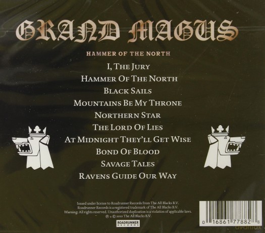 Grand Magus: Hammer Of The North [CD]