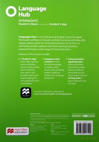 Language Hub Intermediate B1+ podręcznik + kod Studen's App - Jeremy Day, Gareth Rees [KSIĄŻKA]