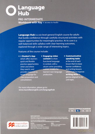 Language Hub Pre-inter. B1 ćwiczenie + key [KSIĄŻKA]