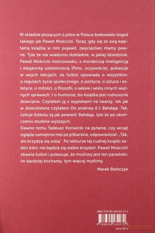 Lekcje futbolu - Paweł Mościcki [KSIĄŻKA]
