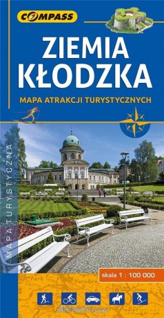 Mapa atrakcji turystycznych - Ziemia Kłodzka 1:100 000