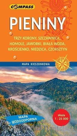 Mapa kieszonkowa - Pieniny 1:25 000