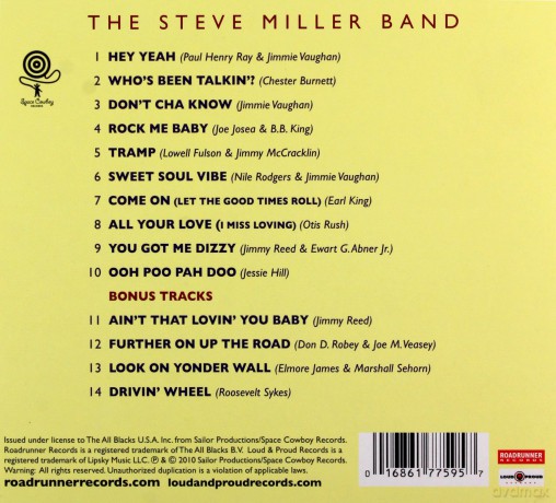 The Steve Miller Band: Bingo! Limited (digipack) [CD]