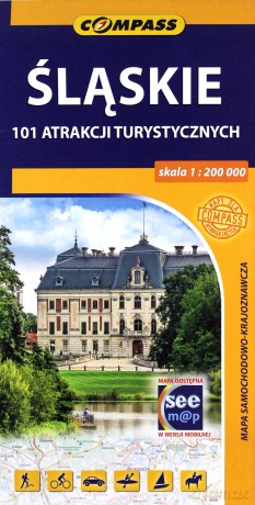 Mapa samochodowo-krajoznawcza - Śląskie 1:200 000