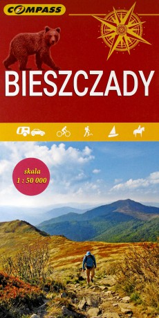 Mapa turystyczna - Bieszczady 1:50 000