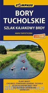 Mapa turystyczna - Bory Tucholskie 1:75 000