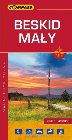 Mapa turystyczna - Bskid Mały 1:40 000