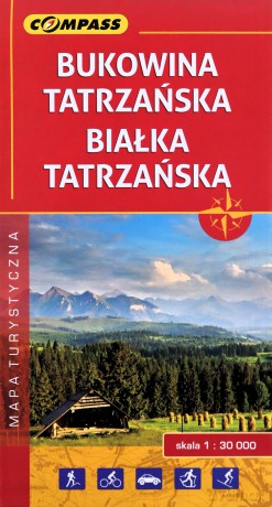 Mapa turystyczna - Bukowina/Białka Tatrzańska