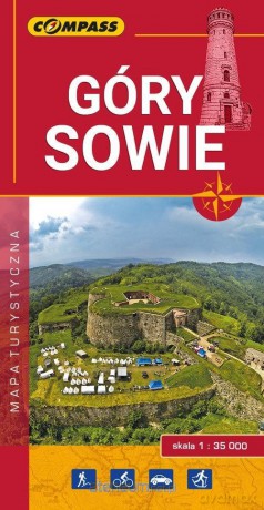 Mapa turystyczna - Góry Sowie 1:35 000