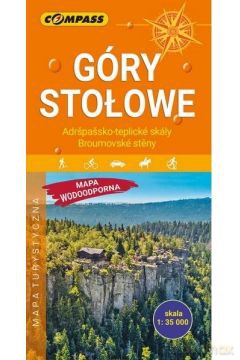 Mapa turystyczna - Góry Stolowe 1:35 000