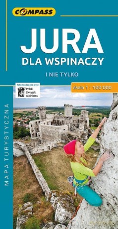 Mapa turystyczna - Jura dla wspinaczy i nie tylko
