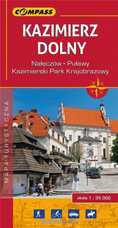 Mapa turystyczna - Kazimierz Dolny 1:35 000