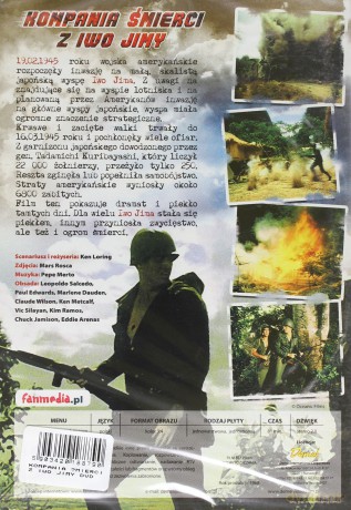 Kompania śmierci z Iwo Jimy [DVD]