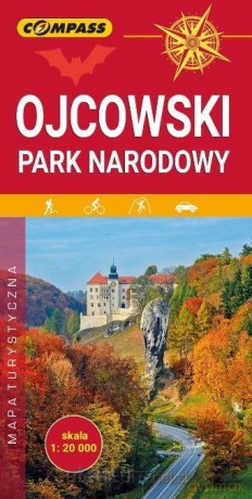 Mapa turystyczna - Ojcowski PN 1:20 000