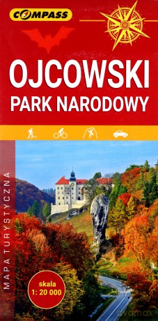Mapa turystyczna - Ojcowski PN 1:20 000