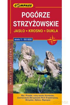 Mapa turystyczna - Pogórze Strzyżowskie 1:50 000