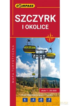 Mapa turystyczna - Szczyrk i okolice 1:25 000