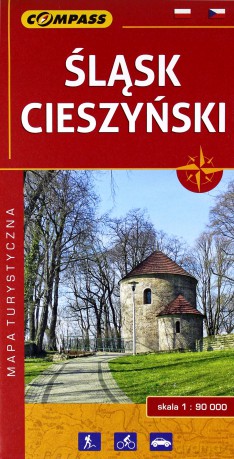 Mapa turystyczna - Śląsk Cieszyński 1:90 000