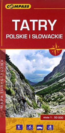 Mapa turystyczna - Tatry Polskie i Słowackie