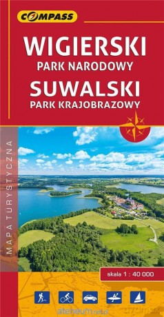 Mapa turystyczna - Wiguerski PN, Suwalski PK