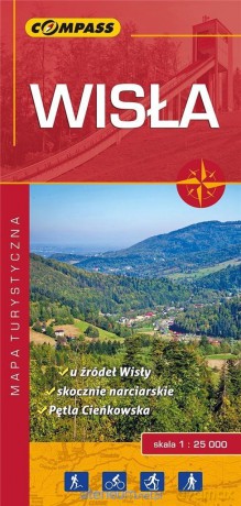 Mapa turystyczna - Wisła 1:25 000