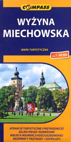 Mapa turystyczna - Wyżyna Miechowska 1:60 000