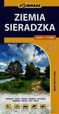 Mapa turystyczna - Ziemia Sieradzka 1:75 000