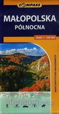 Mapa turystyczno-krajoznawcza - Małopolska północna