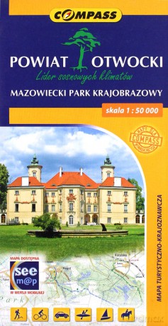 Mapa turystyczno-krajoznawcza - Powiat Otowcki 1:50 000