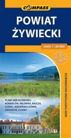Mapa turystyczno-krajoznawcza - Powiat Żywiecki 1:60 000