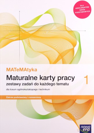 MATeMAtyka LO 1 zakres podstawowy i rozszerzony Maturalne Karty Pracy - Dorota Ponczek, Karolina Wej [KSIĄŻKA]