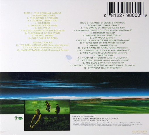 A-Ha: Scoundrel Days (Remastered) (digipack) [2CD]