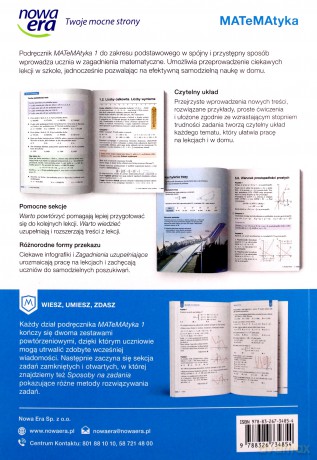 MATeMAtyka LO 1 zakres podstawowy Podręcznik - Wojciech Babiański, Lech Chańko, Karolina Wej [KSIĄŻKA]