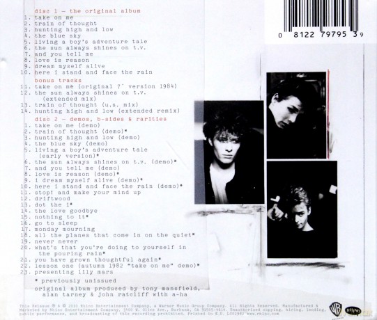 A-Ha: Hunting High And Low [2CD]