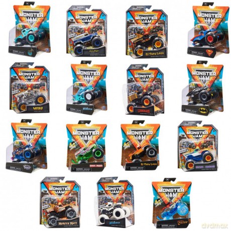 Monster Jam Auto 1pak 1:64 (wysyłka losowa)