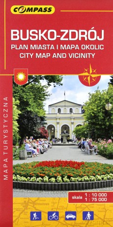 Plan miasta - Busko-Zdrój i okolice
