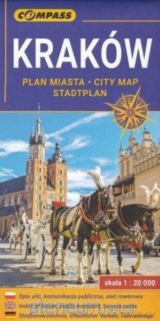 Plan miasta - Kraków 1:20 000