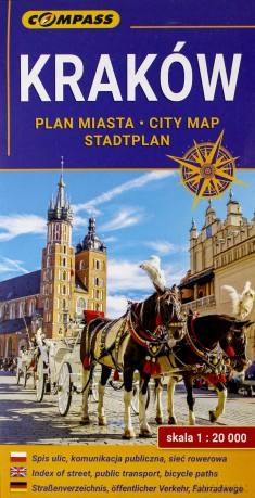 Plan miasta - Kraków 1:20 000