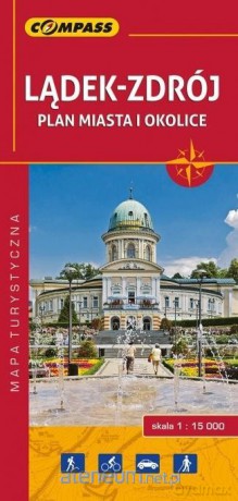 Plan miasta - Lądek-Zdrój i okolice 1:15 000