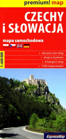 Premium!map Czechy i Słowacja 1:600 000