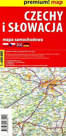 Premium!map Czechy i Słowacja 1:600 000
