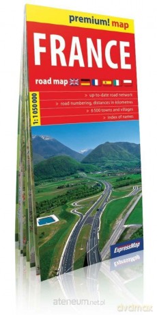 Premium!map Francja 1:1 050 000 mapa